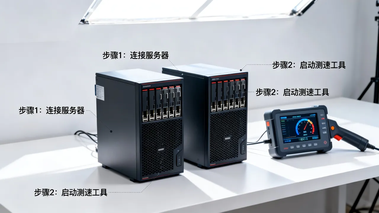 如何测两台服务器网速快慢，服务器测速工具哪个准确