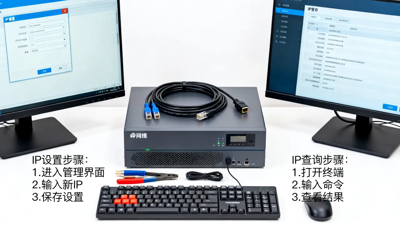 网维监控服务器IP怎么设置，网维监控服务器IP地址怎么查询