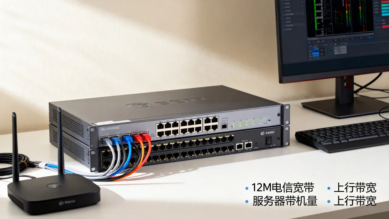 12M电信宽带架设服务器能带多少人?,12M上行带宽够用吗? 12M电信宽带架设服务器能带多少人?,12M上行带宽够用吗?