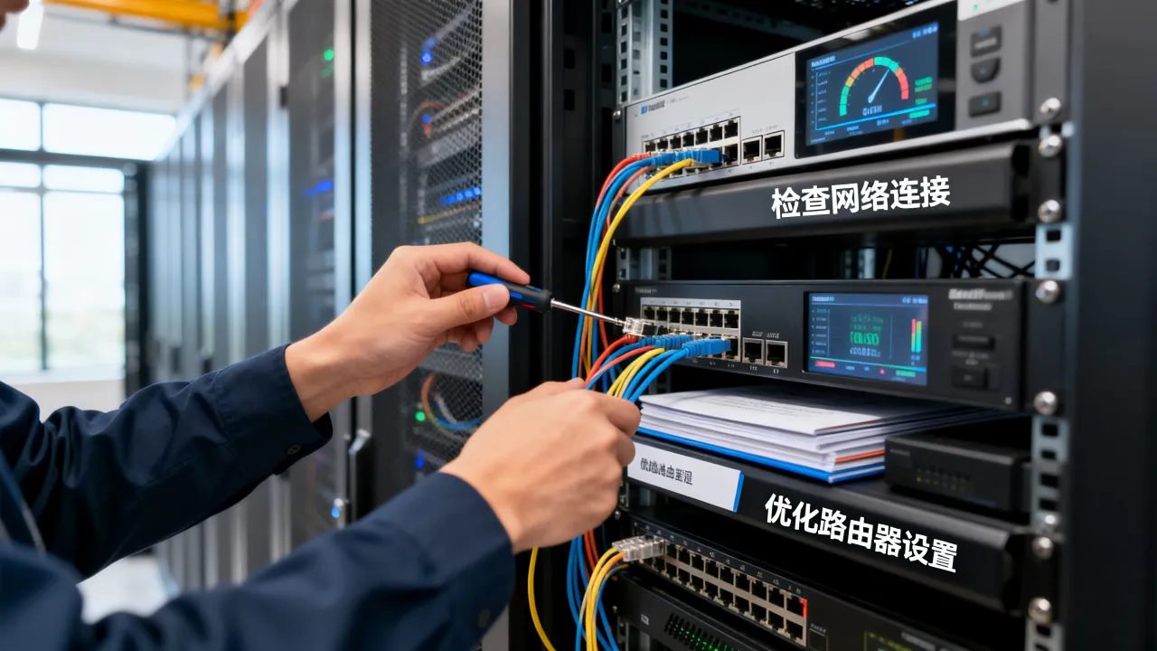 服务器网速慢怎么办，服务器网络延迟高怎么解决？