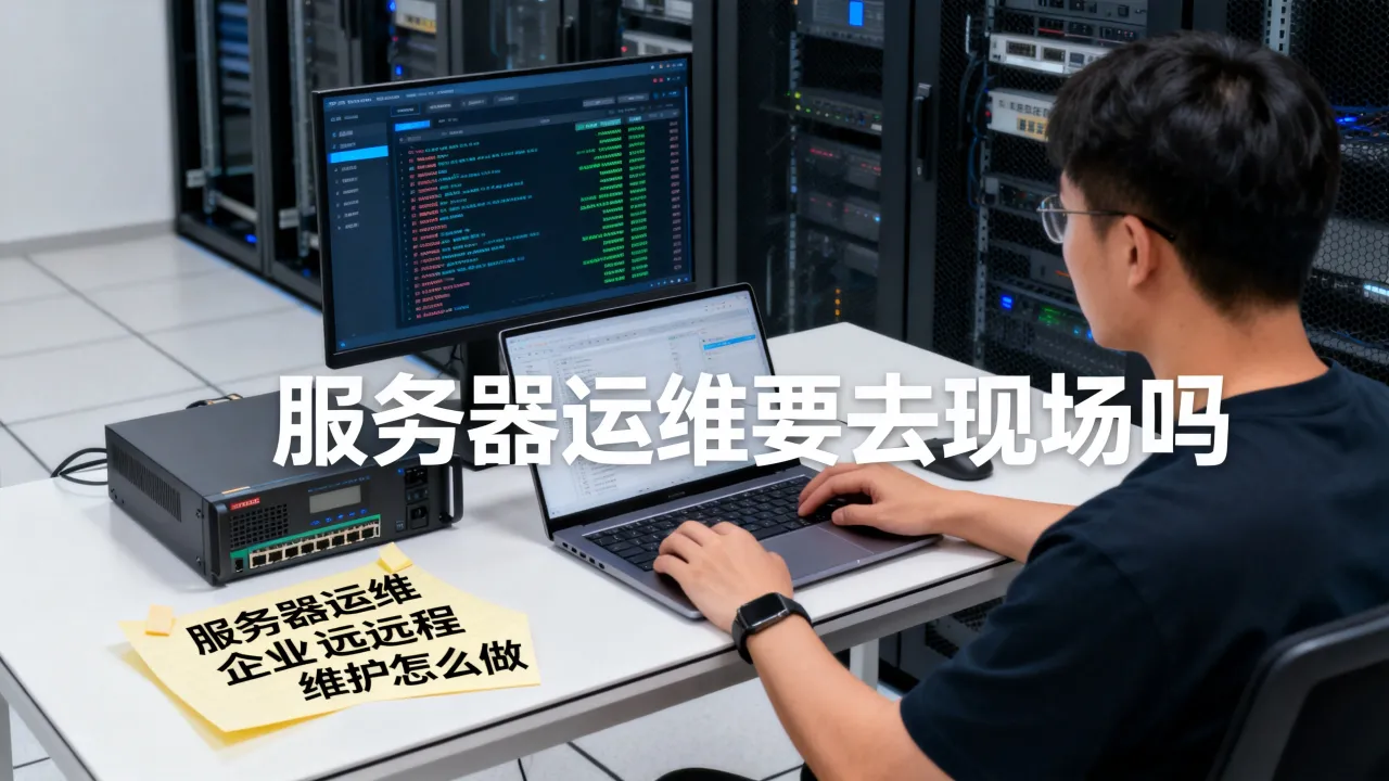 服务器运维要去现场吗，企业远程维护怎么做？