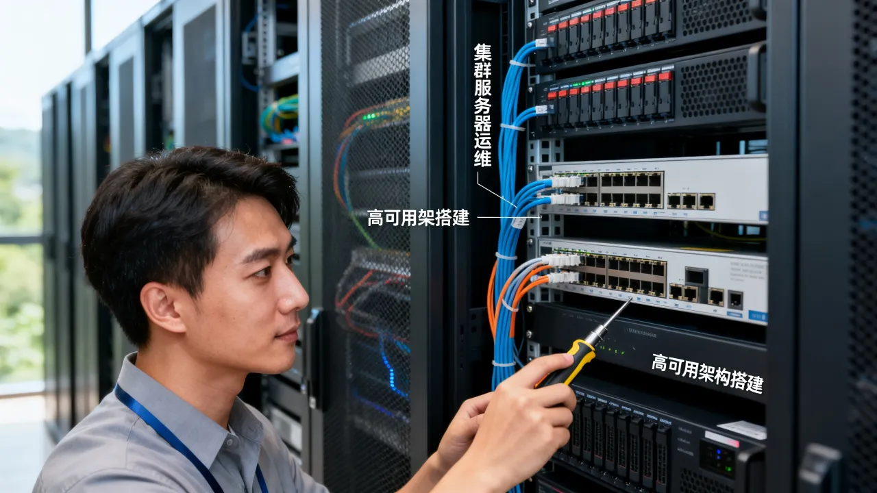 集群服务器运维怎么做，高可用架构如何搭建？