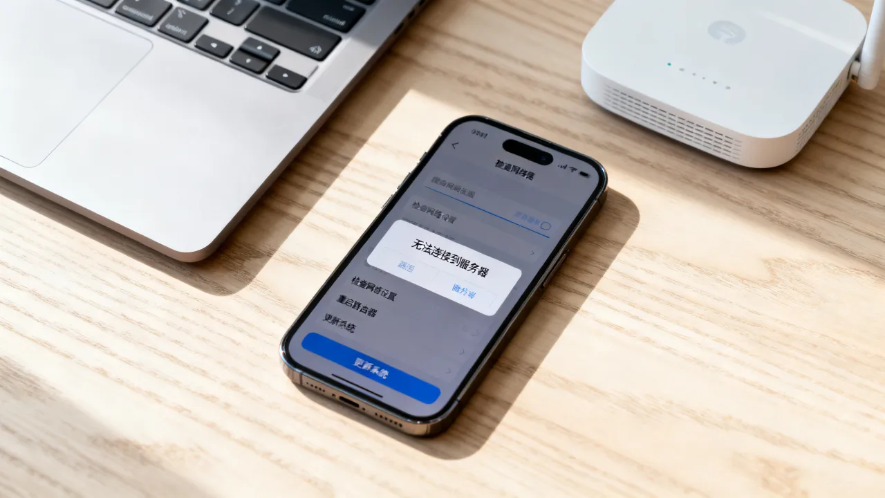 为什么iPhone连接服务器出现问题，iPhone连接服务器失败怎么办