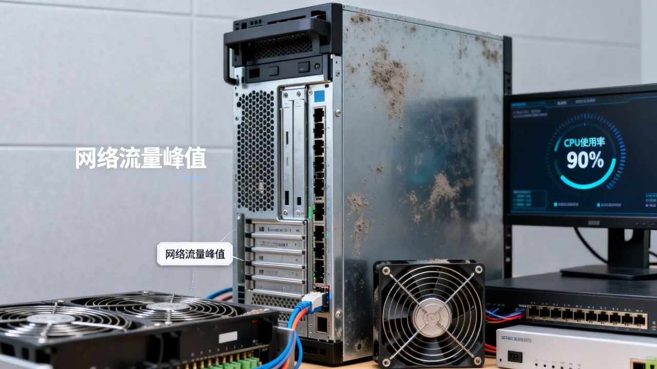 服务器压力变大为什么，服务器压力大原因和解决方法有哪些