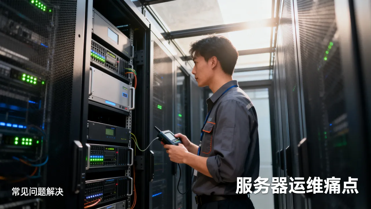 服务器运维痛点有哪些？服务器运维常见问题怎么解决