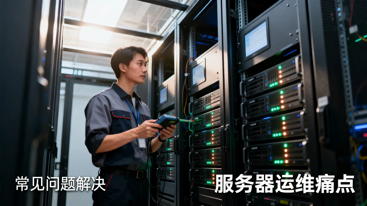 服务器运维痛点有哪些？服务器运维常见问题怎么解决