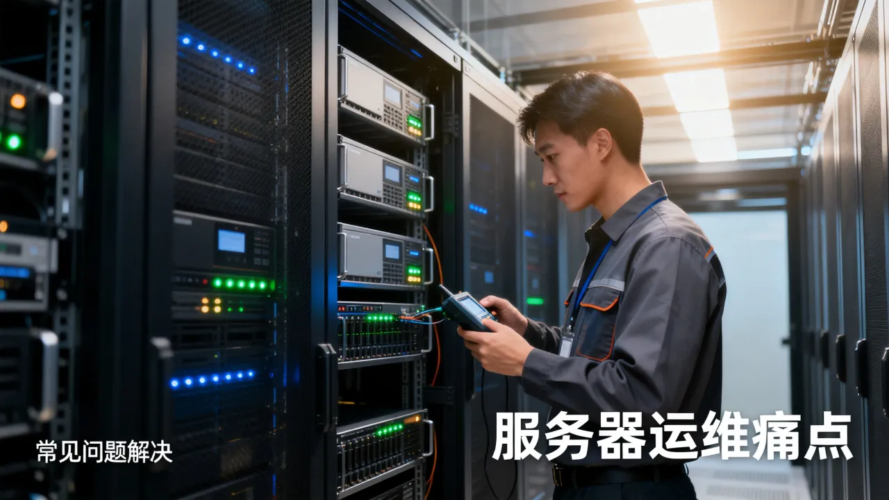 服务器运维痛点有哪些？服务器运维常见问题怎么解决