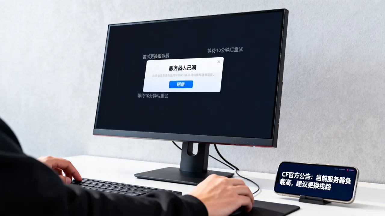 为什么上cf时显示服务器人已满,cf服务器人满进不去怎么办? 为什么上cf时显示服务器人已满,cf服务器人满进不去怎么办?