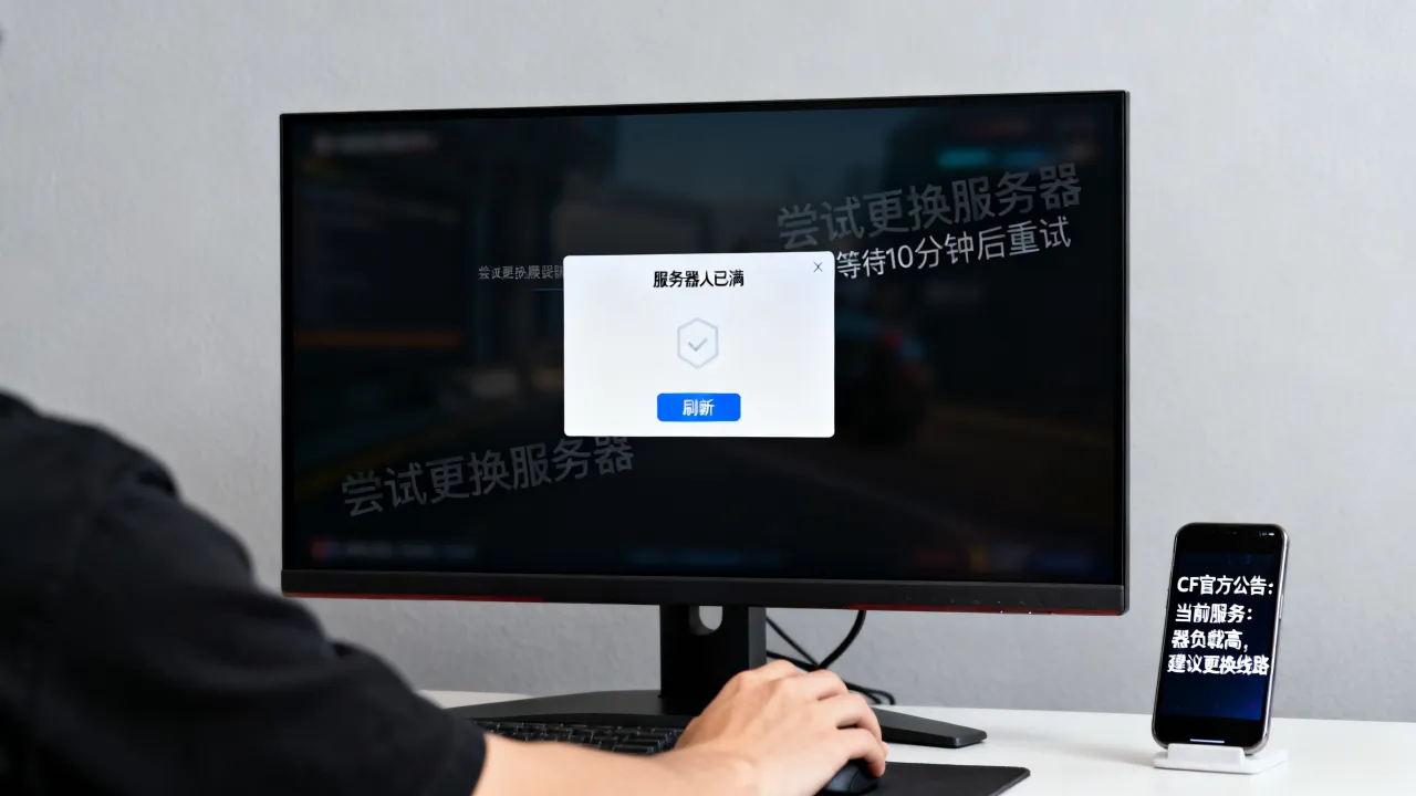 为什么上cf时显示服务器人已满,cf服务器人满进不去怎么办? 为什么上cf时显示服务器人已满,cf服务器人满进不去怎么办?