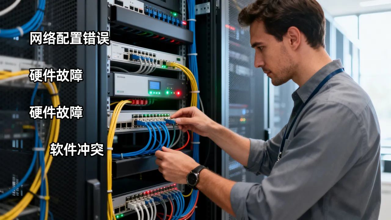 为什么服务器不能开播？服务器无法开播的常见原因有哪些