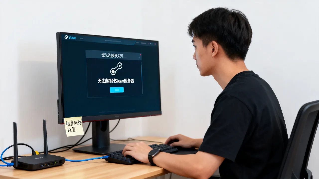为什么Steam无法连接网络服务器失败,Steam连接服务器失败怎么办?
