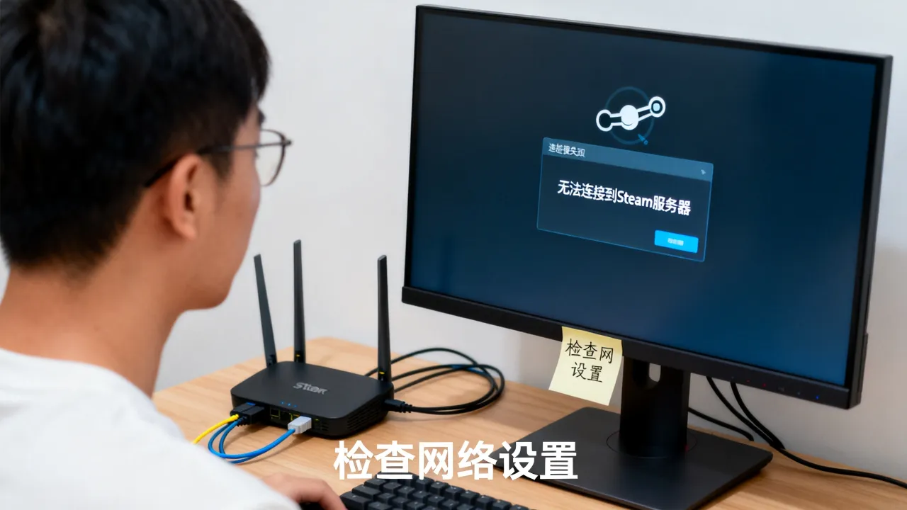 为什么Steam无法连接网络服务器失败，Steam连接服务器失败怎么办？
