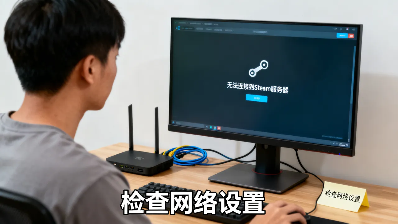 为什么Steam无法连接网络服务器失败，Steam连接服务器失败怎么办？