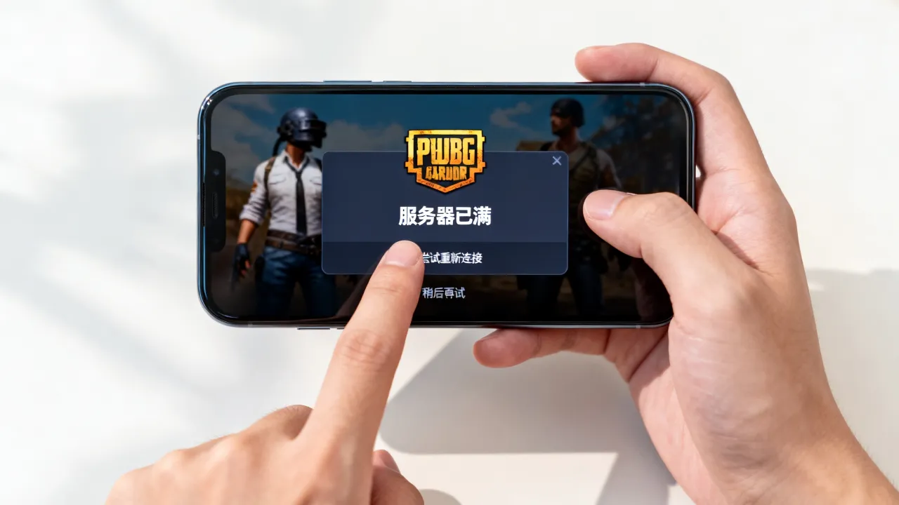 PUBG体验服为什么显示服务器已满，服务器已满进不去怎么办