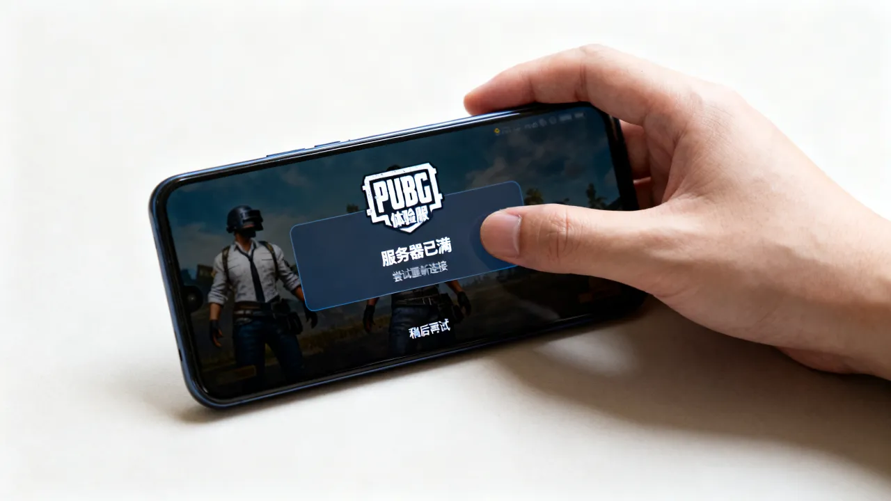 PUBG体验服为什么显示服务器已满，服务器已满进不去怎么办