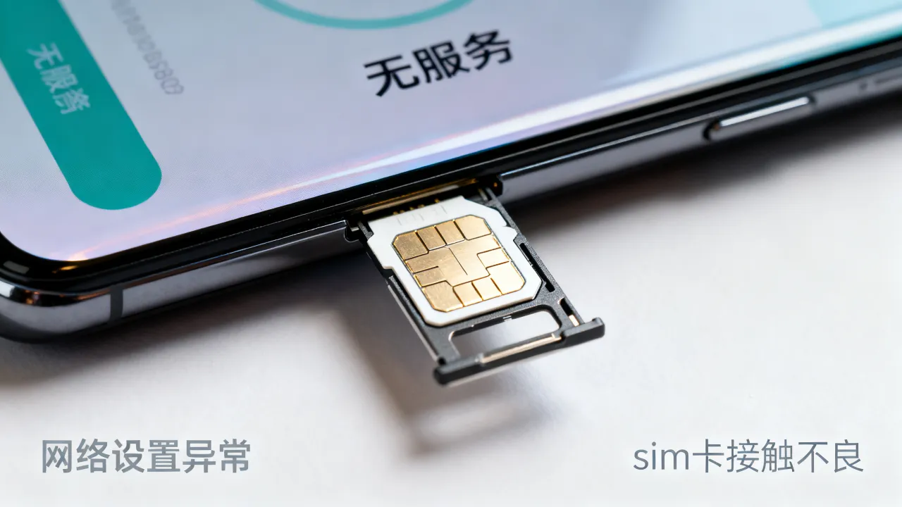 为什么装了sim卡还是无服务器，sim卡无服务器怎么回事？