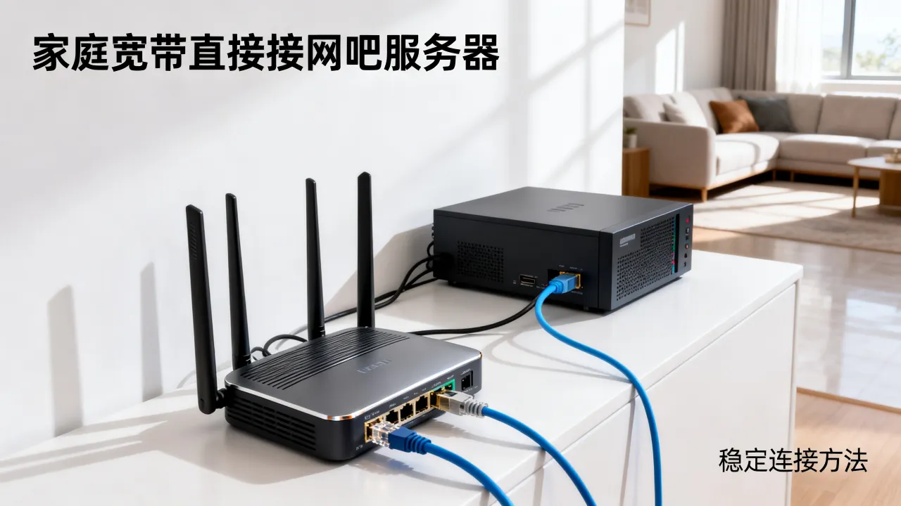 家庭宽带能直接接网吧服务器吗,怎么连接才稳定不掉线? 家庭宽带能直接接网吧服务器吗,怎么连接才稳定不掉线?