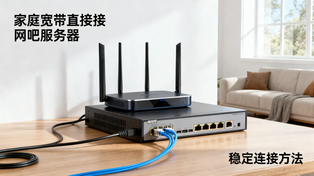 家庭宽带能直接接网吧服务器吗,怎么连接才稳定不掉线? 家庭宽带能直接接网吧服务器吗,怎么连接才稳定不掉线?