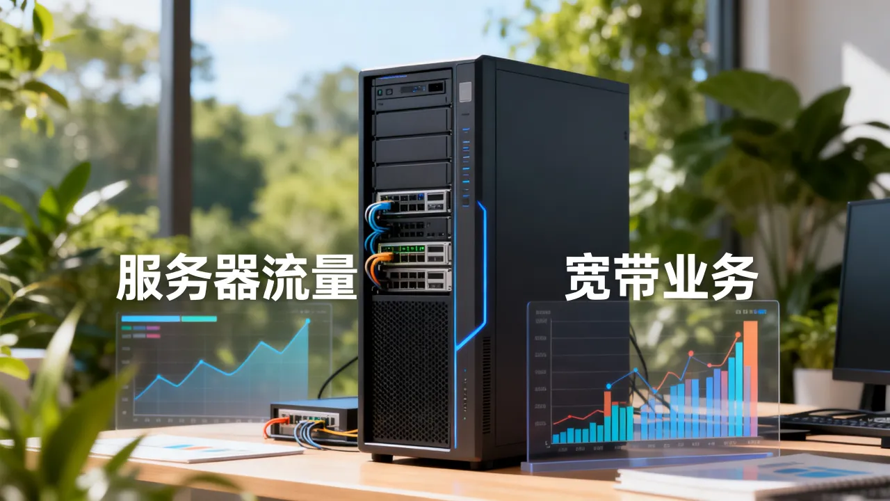 服务器宽带流量业务怎么选？服务器流量价格怎么算