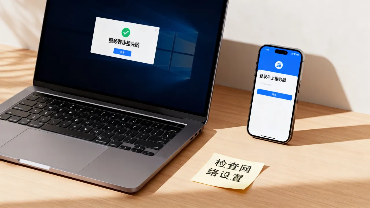 登录不上服务器为什么？服务器连接失败无法登录怎么解决