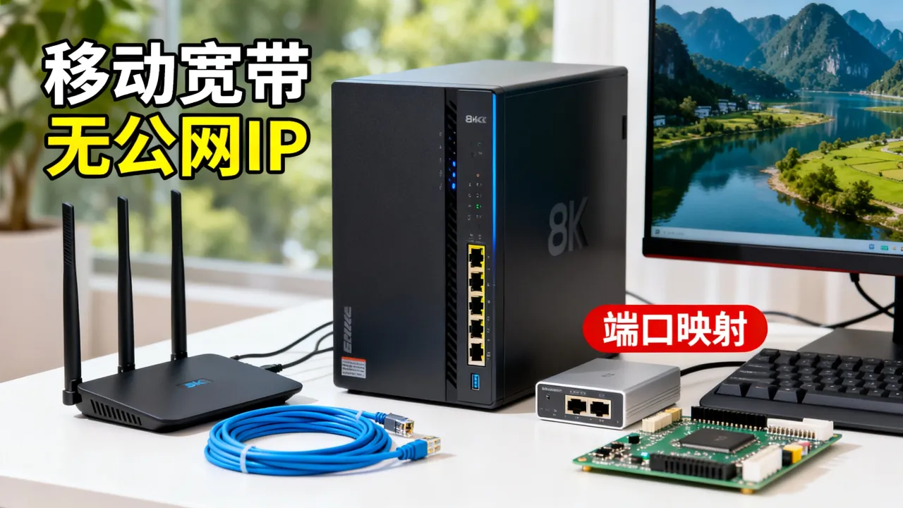 移动宽带能做服务器吗,没有公网IP怎么搭建个人服务器? 移动宽带能做服务器吗,没有公网IP怎么搭建个人服务器?