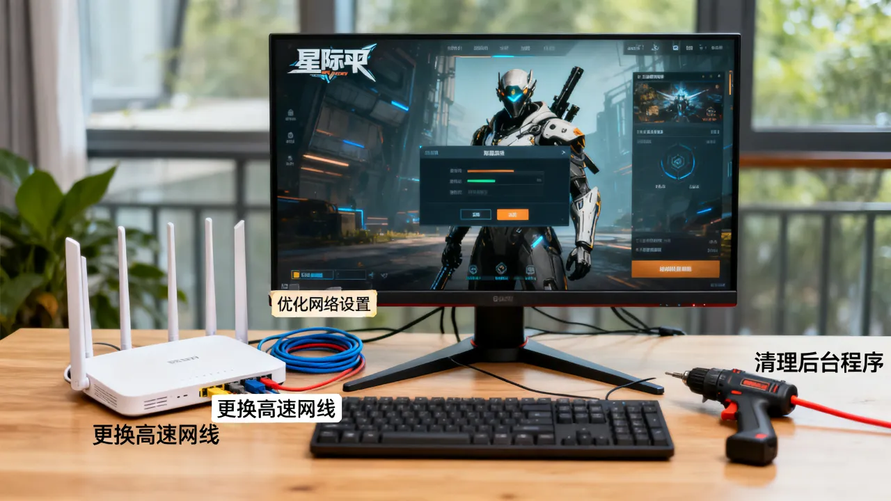 星际战甲服务器网速差怎么办，如何提升游戏流畅度？