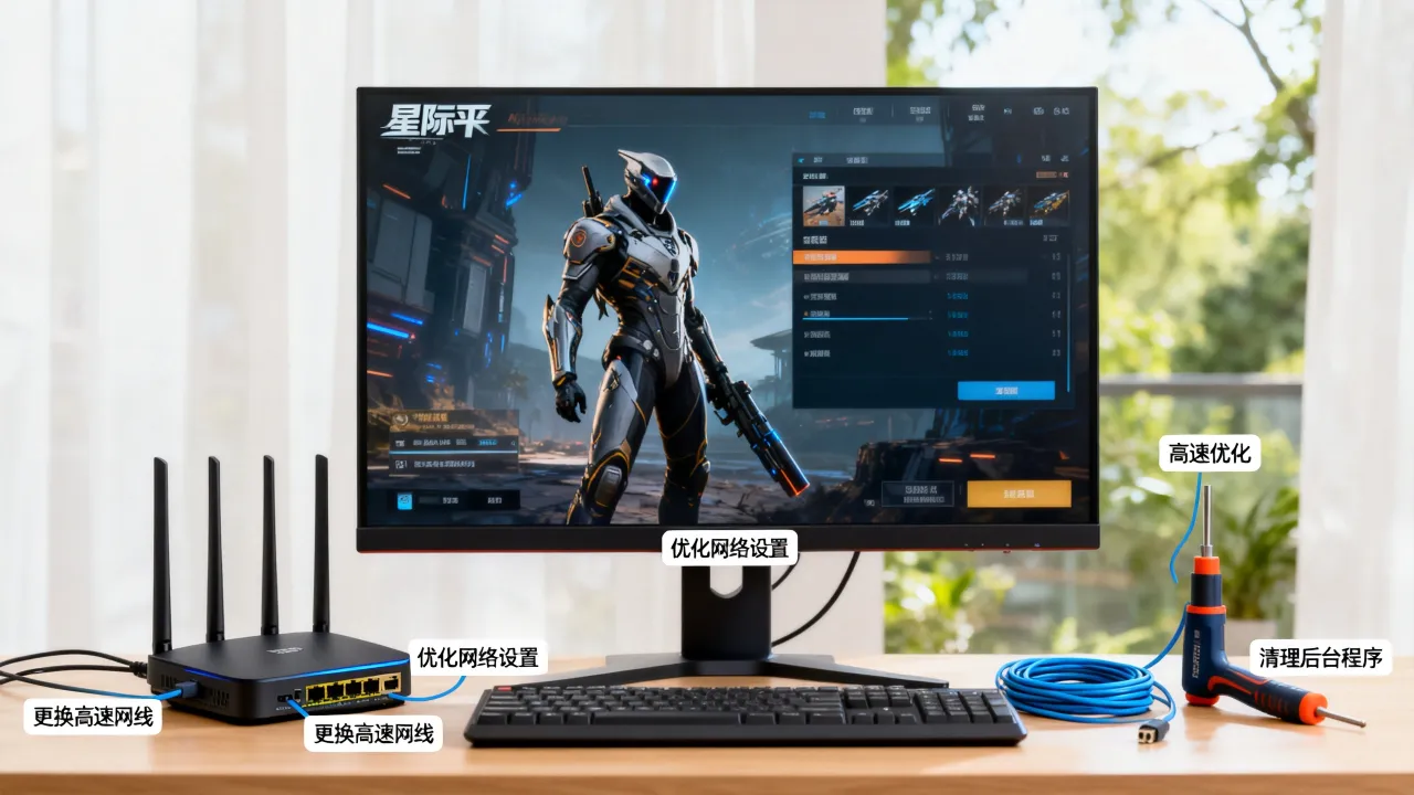 星际战甲服务器网速差怎么办，如何提升游戏流畅度？