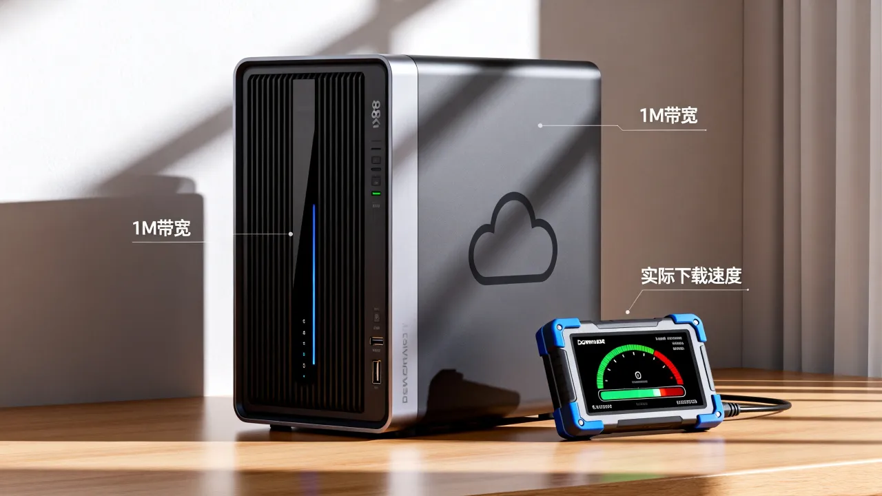 云服务器1m带宽网速够用吗，实际下载速度有多快？