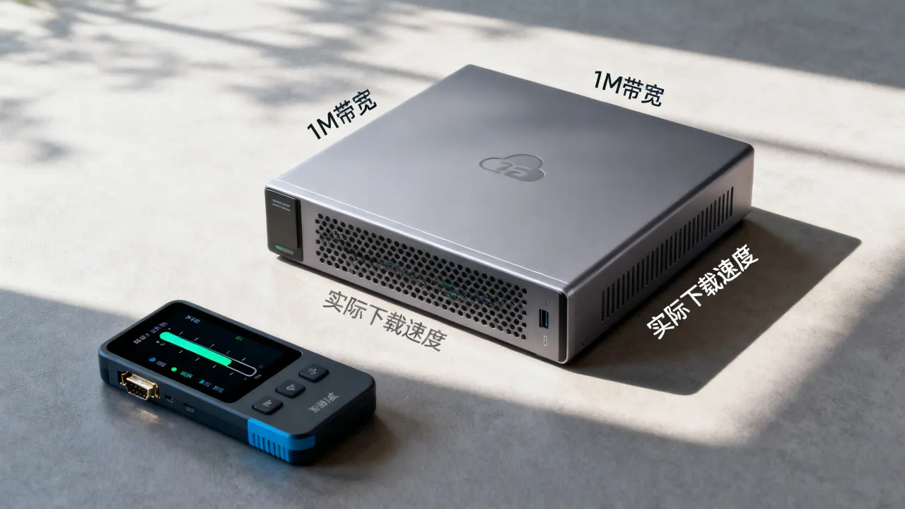 云服务器1m带宽网速够用吗，实际下载速度有多快？