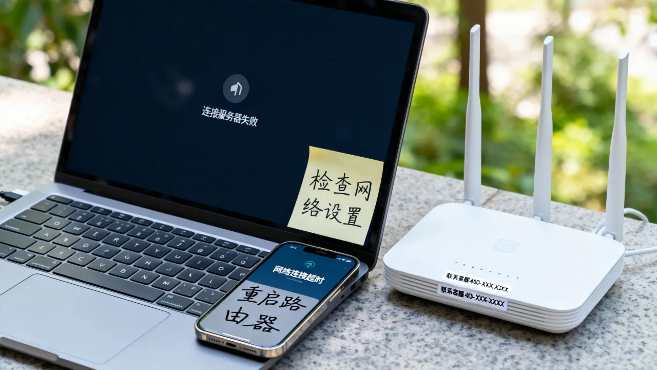 方维直播连接服务器失败怎么办，如何解决连接超时问题？