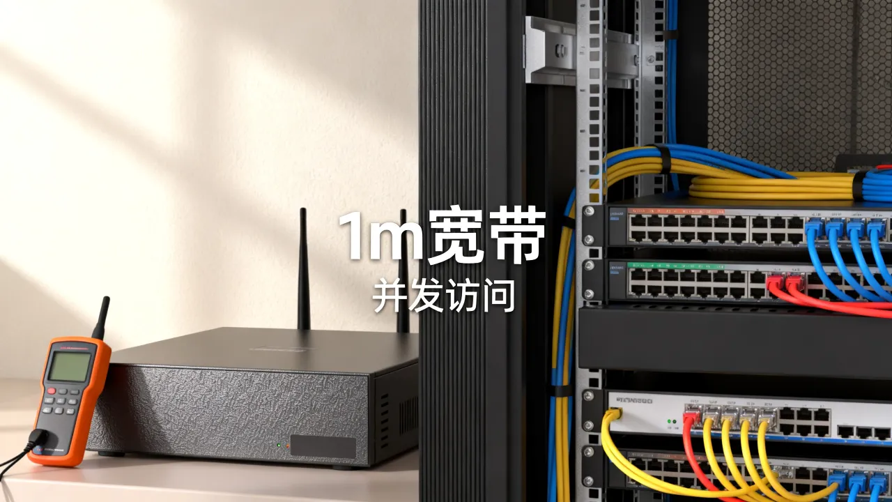 服务器1m宽带网速够用吗，1m带宽能带多少并发访问？