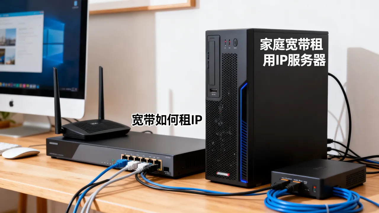 宽带怎么租ip服务器，家庭宽带可以租用服务器IP吗？
