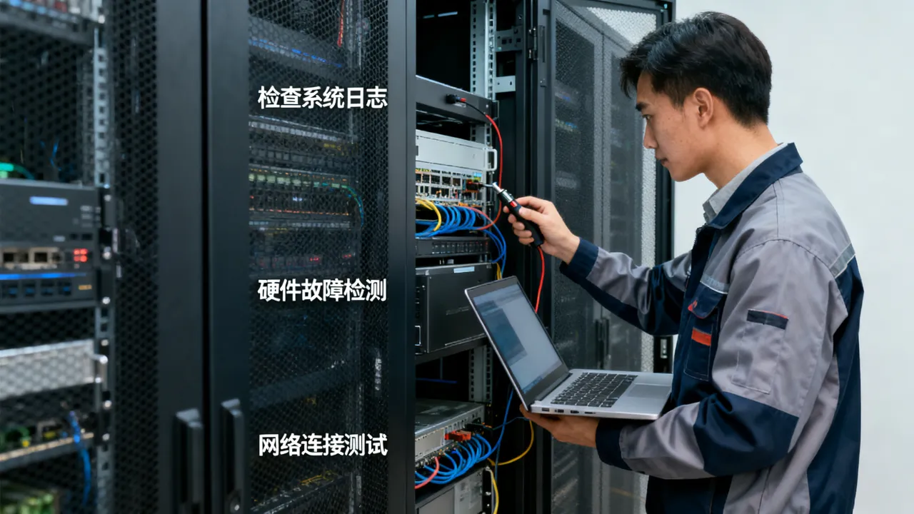 云平台服务器运维保障怎么做？，服务器故障排查流程有哪些？
