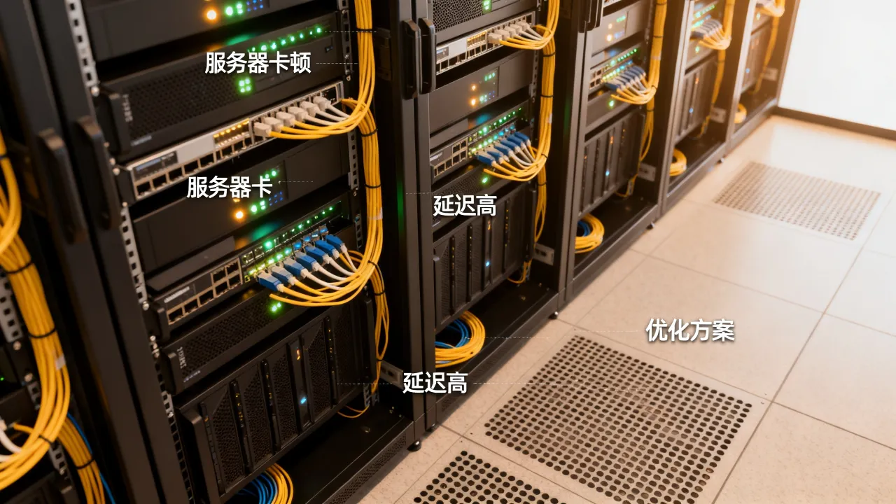 为什么服务器很烂，服务器卡顿延迟高怎么办