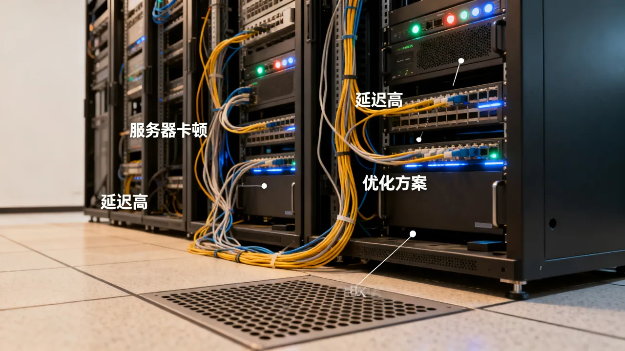 为什么服务器很烂，服务器卡顿延迟高怎么办