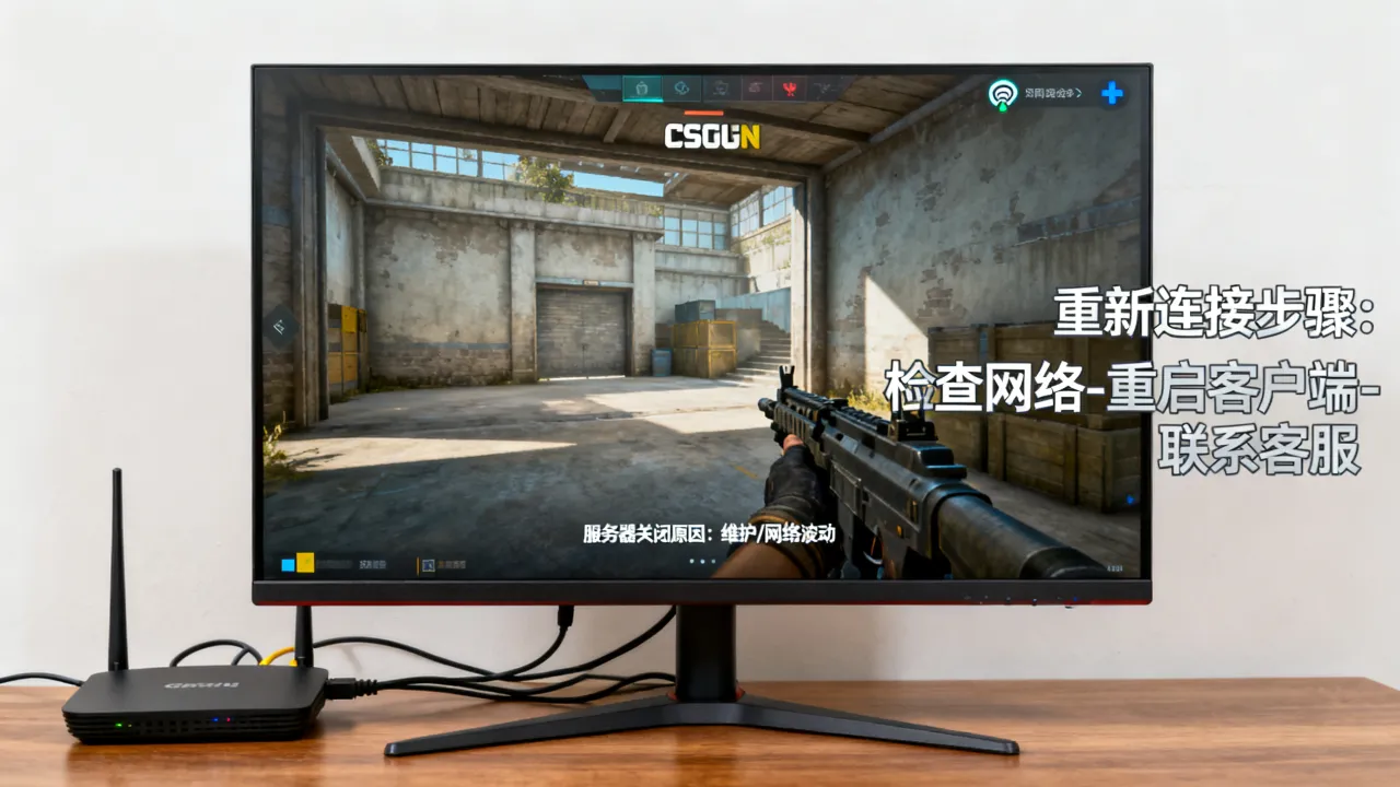csgo的服务器为什么会关闭，掉线后还能重新连接吗？
