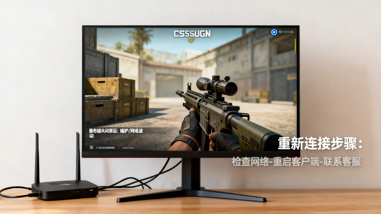 csgo的服务器为什么会关闭，掉线后还能重新连接吗？