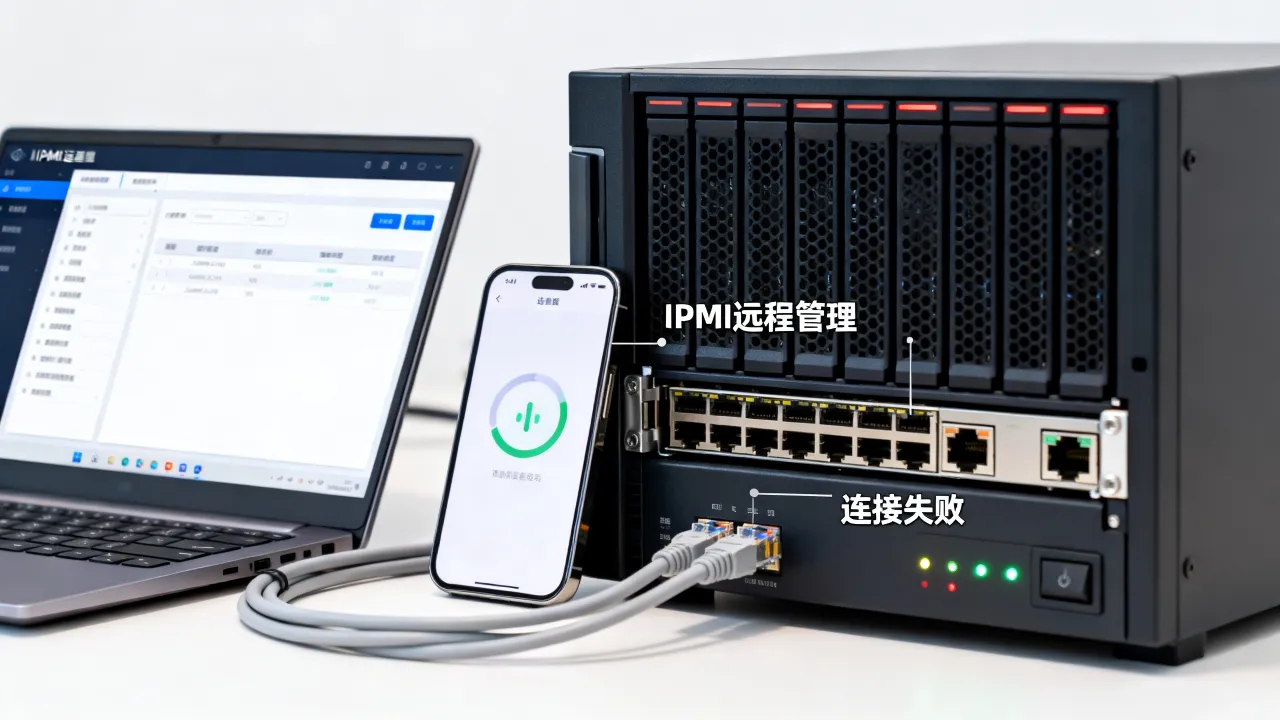 IPMI运维服务器怎么远程管理，服务器IPMI无法连接怎么办
