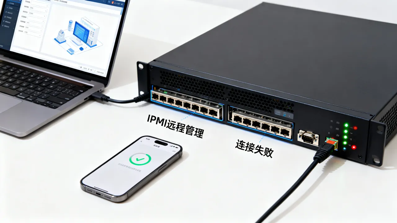 IPMI运维服务器怎么远程管理，服务器IPMI无法连接怎么办