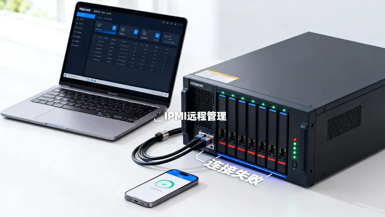 IPMI运维服务器怎么远程管理，服务器IPMI无法连接怎么办