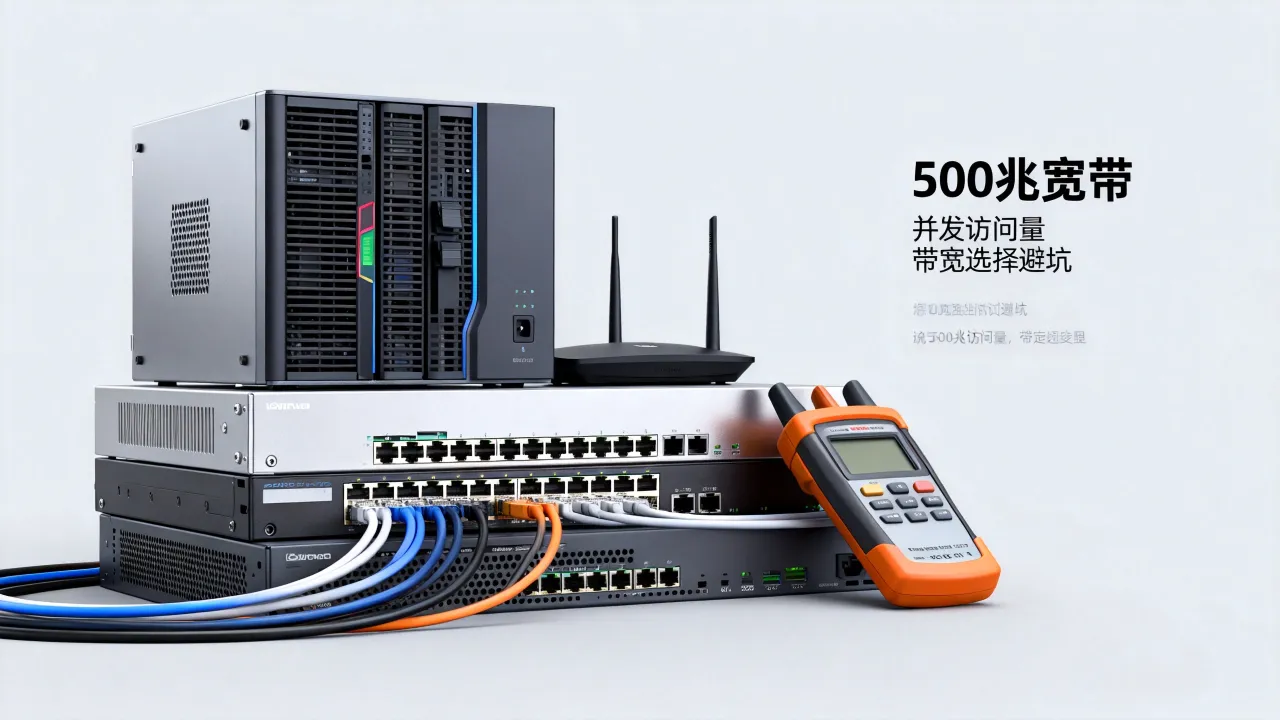 服务器500兆宽带能承受多少人访问,带宽选择如何避坑?