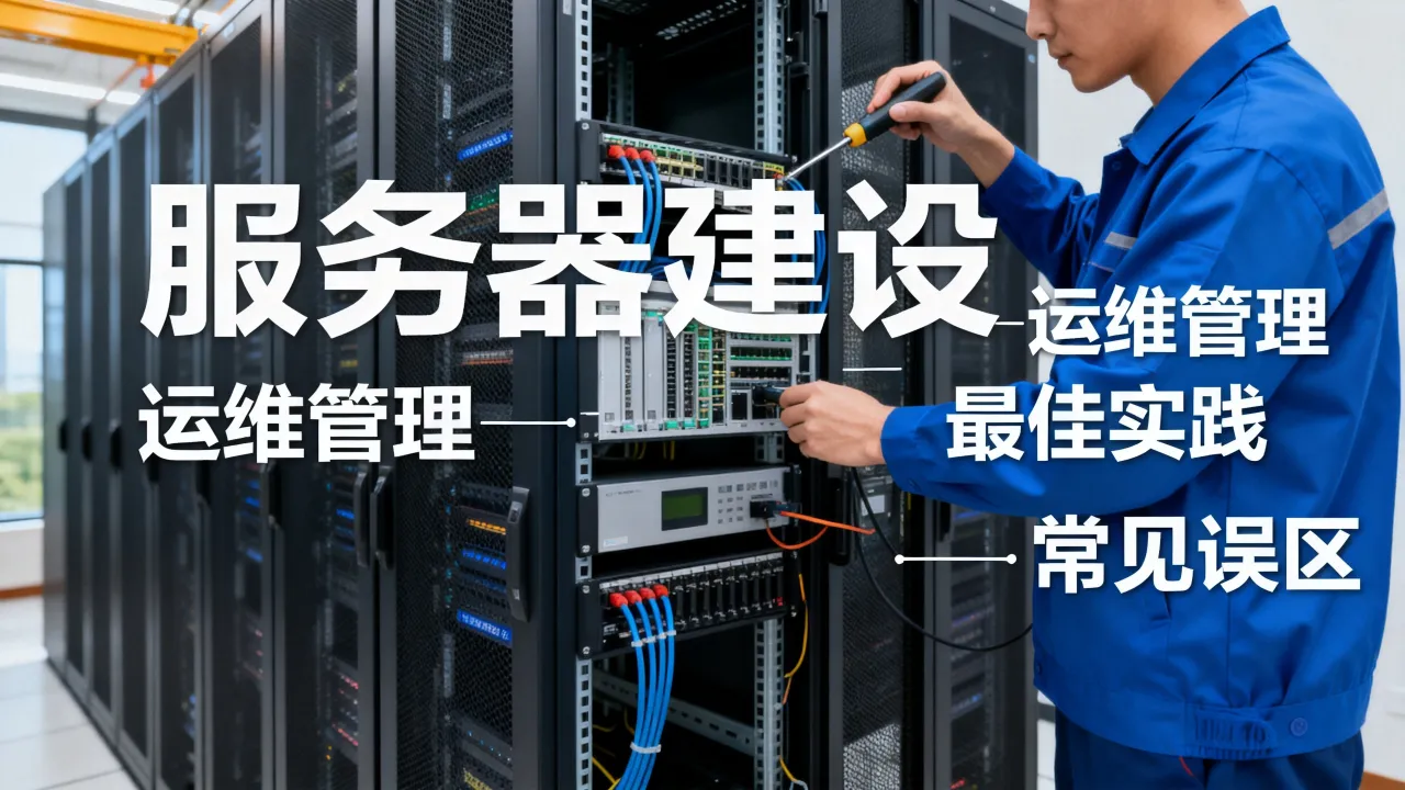 服务器建设和运维管理怎么做，最佳实践与常见误区有哪些