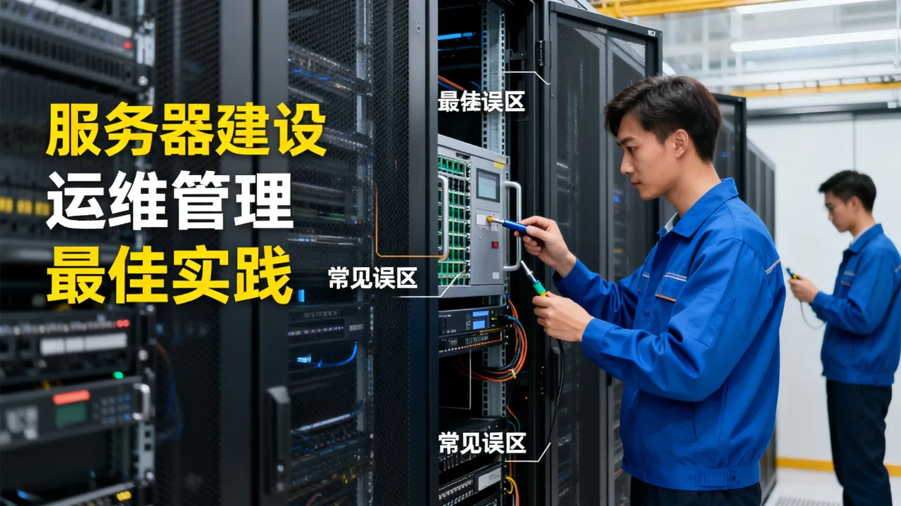 服务器建设和运维管理怎么做，最佳实践与常见误区有哪些