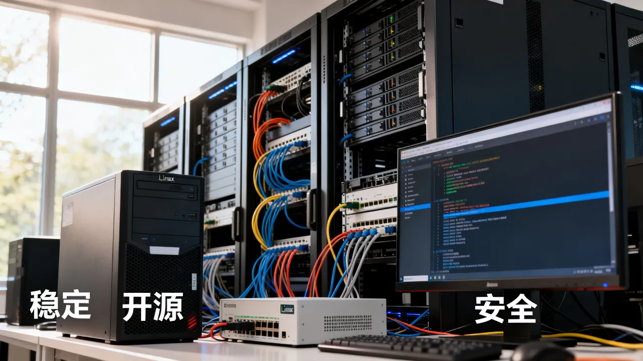 服务器为什么搭建在linux上，选用linux系统对服务器有哪些好处？