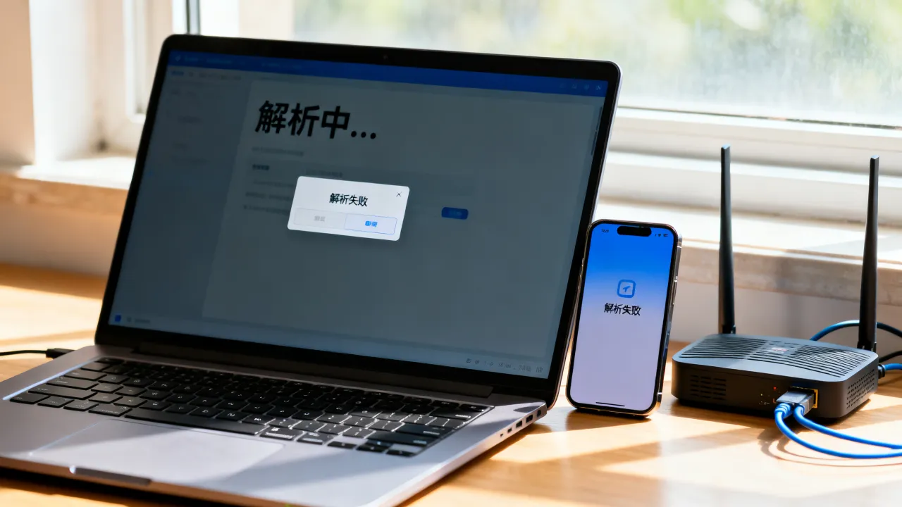 为什么dilidil一直解析服务器，解析失败怎么解决