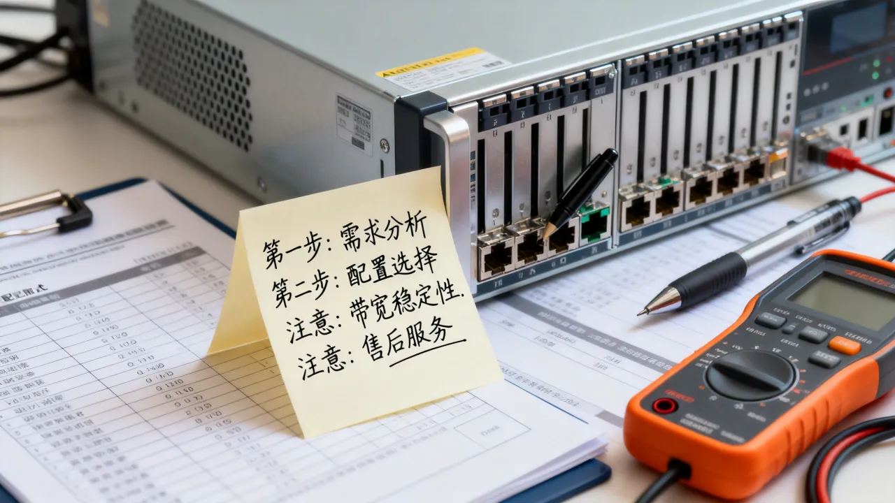 宽带服务器购买流程是什么？选购要注意什么