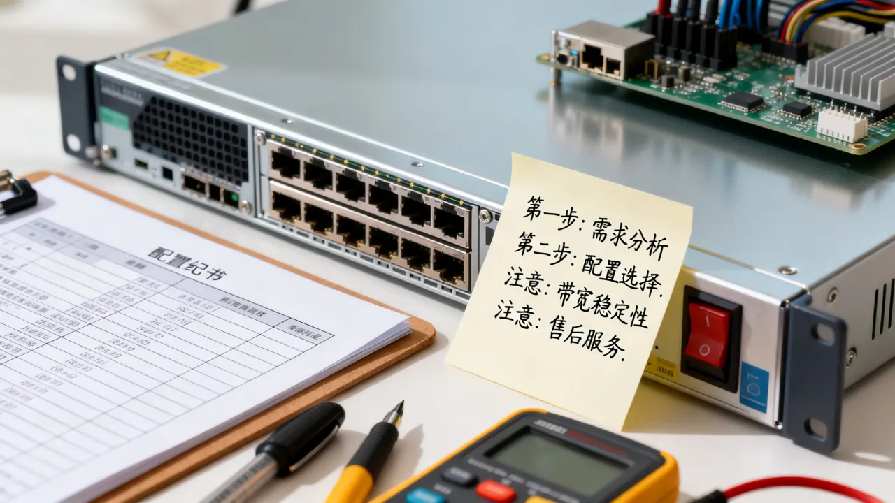 宽带服务器购买流程是什么？选购要注意什么