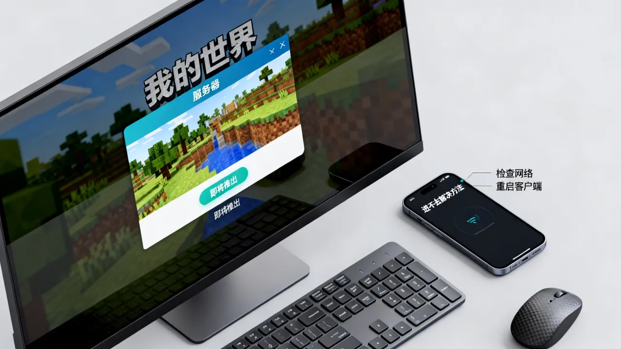 为什么我的世界服务器是即将推出,我的世界服务器进不去怎么办 为什么我的世界服务器是即将推出,我的世界服务器进不去怎么办