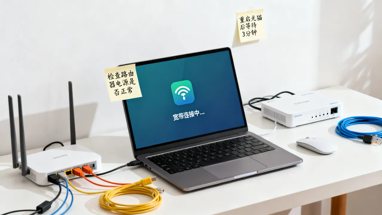 宽带登录服务器未响应怎么办，宽带连接服务器未响应是什么原因