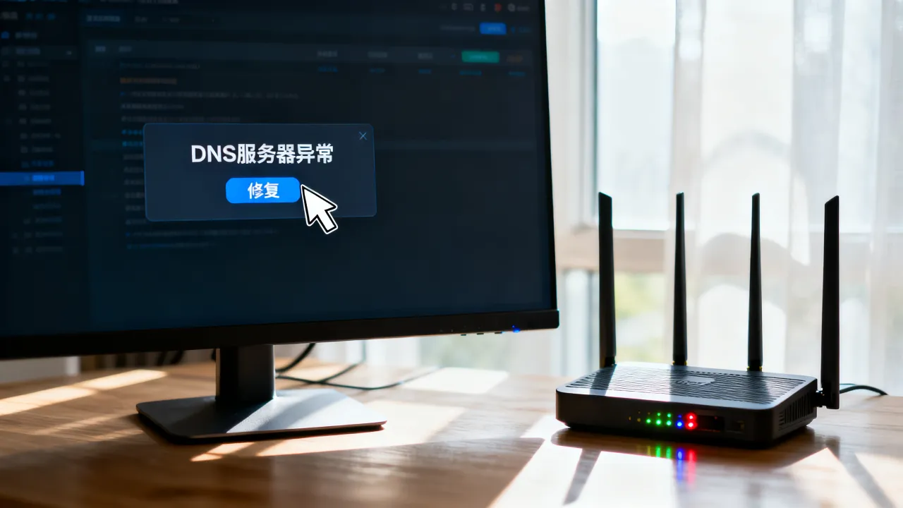 中国移动宽带DNS服务器异常怎么办?,移动宽带DNS异常怎么修复